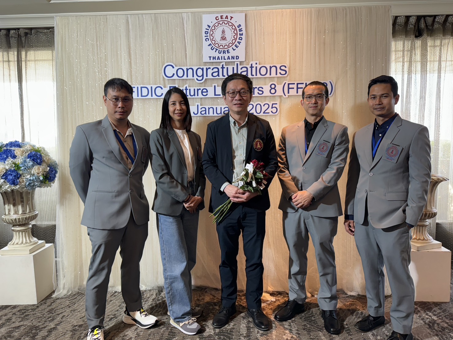 โครงการพัฒนาผู้นำวงการก่อสร้างรุ่นใหม่ (FIDIC Future Leader) รุ่นที่ 8